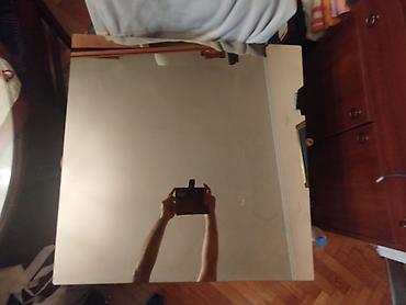 Postolja za stolove: Ogledalo braon staklo sa efektom ogledala. Dimenzije oko 64,4 cm x 64 — 13