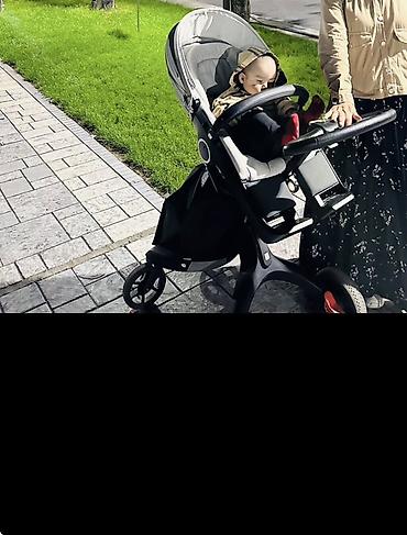 Балдар дүйнөсү: Балдар арабасы, Stokke, түсү - Күмүш, Колдонулган, Өзү алып кетүү, Акысыз жеткирүү — 3