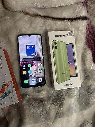 s21fe samsung: Samsung Galaxy A05, 64 GB, rəng - Yaşıl, Sensor, Face ID — 8
