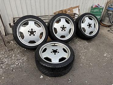 2354018: Комплект из 4 легкосплавных дисков AMG Monoblock (оригинал ) с шинами — 1