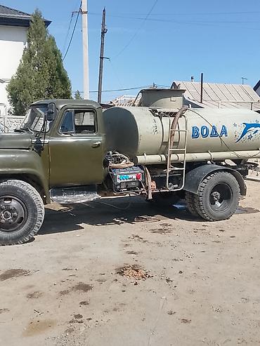 очаг под казан: Автоцистерна для воды на базе грузовика (бортовая кабина — 1