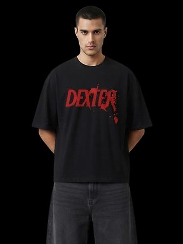 atelier: Məhsul: “Dexter” temalı unisex qısaqol köynək - Rəng: Qara, istənilən — 2