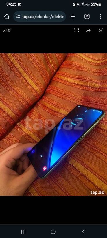 Samsung: Samsung Galaxy A22, 64 GB, rəng - Bej, İki sim kartlı
