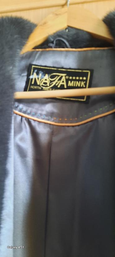ame: Шуба из норки NAFA Mink BLACKGLAMA - Натуральный мех норки категории — 5