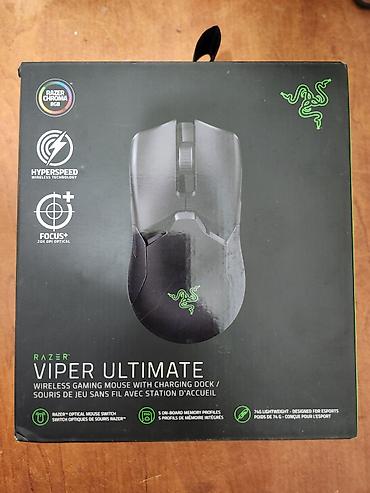 razer viper ultimate: Razer Viper Ultimate – Simsiz oyun siçanı + şarj dok stansiyası — 1