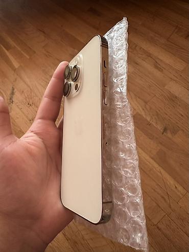 iphone 2 pro: İphone 14 pro korpus Gold rəng Çox səliqəli vəziyyətdə arxasında cızıq — 3