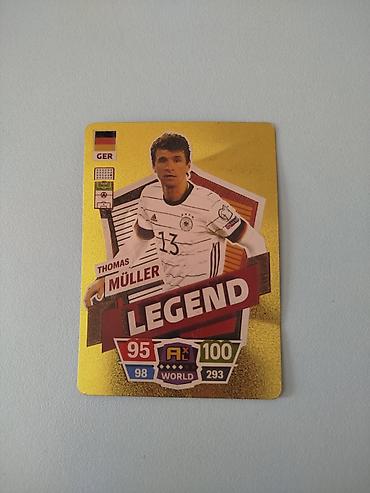 Искусство и коллекционирование: Коллекция игровых карточек “World Football Stars” (золотая серия) 16 — 4