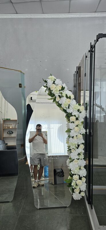 Зеркала: Зеркало на заказ от 2500 сом за м2! Производство Россия, 4мм толщина — 30