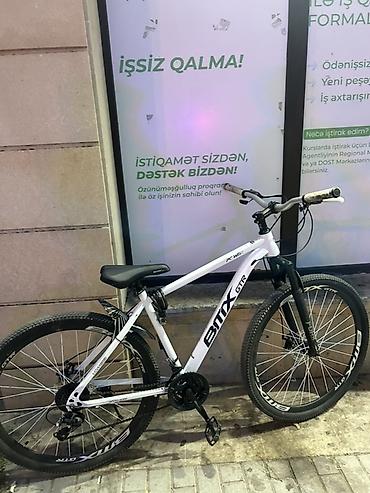 İdman velosipedləri: BMX GTR dağ velosipedi - Rəng: ağ-qara - Çərçivə: yüngül lehimli, BMX — 1