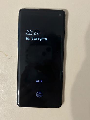ipheno 11: Samsung Galaxy S10, rəng - Qara, Barmaq izi — 2
