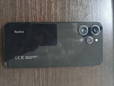 redmi: Redmi, Redmi 12, Б/у, 128 ГБ, цвет - Черный, 2 SIM — 2