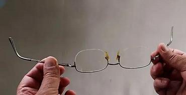 Naočare: SEIKO Titanium dioptrijski ram JAPAN 17 grama. Made in JAPAN — 3