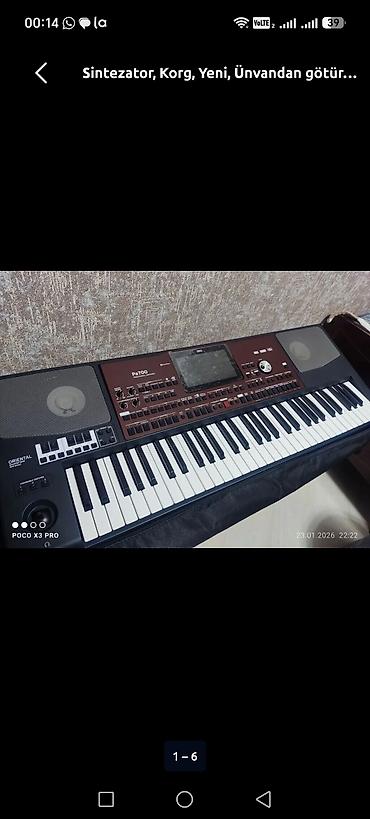 Синтезаторы: Korg Pa700 Professional Arranger sintezator - Brend/model: Korg Pa700 — 3