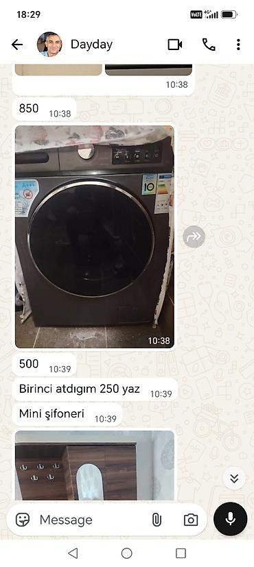 televizor sharp aquos: Eurolux önyükləmə paltaryuyan maşın - Rəng: qrafit/qara - Ön paneldə — 1