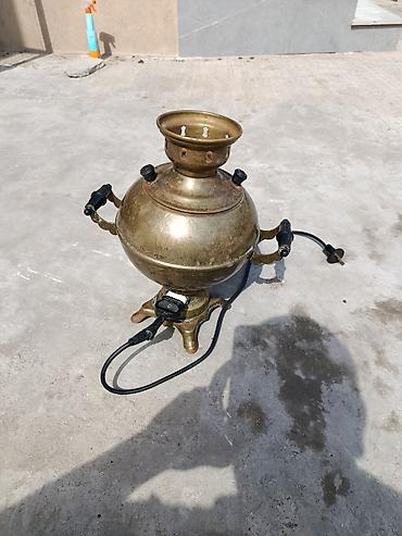 qaz peci qiyməti: İşlənmiş Elektrik Samovar, 3 l, Ünvandan götürmə — 2