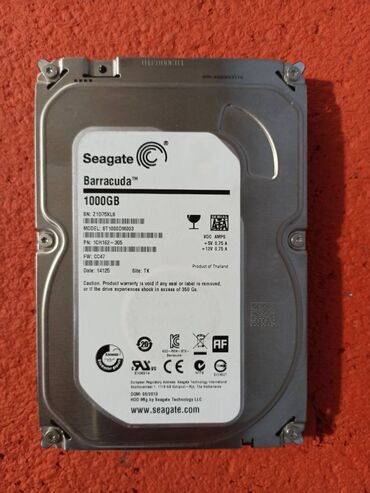 оперативная память на пк: Накопитель, Б/у, Seagate, HDD, 1 ТБ, 3.5", Для ПК