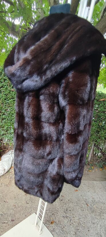 turska bunde: With lining, Mink, color - Brown