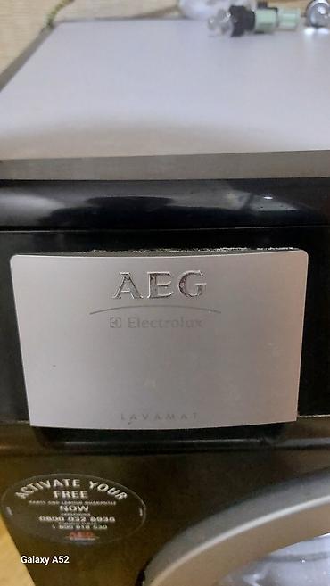 silk filament: Paltaryuyan maşın AEG, 7 kq, İşlənmiş, Avtomat, Qurutmasız — 3