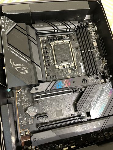 материнские платы asus: Материнская плата, Б/у, Asus, LGA1700, ATX, Для ПК