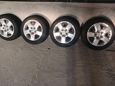 opel astra h diski: Opel original 5 kollu yüngül lehimli disklər və şin komplekti - — 3
