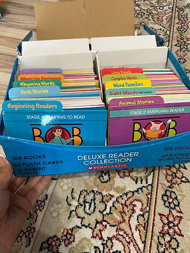 Игрушки: Bob books deluxe reader collection. Книжки для освоения навыка чтения — 1