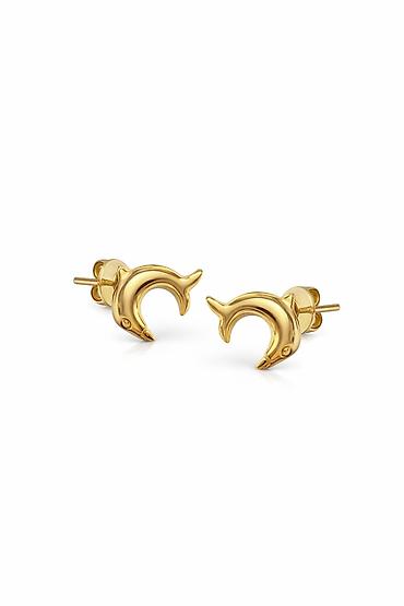 Серьги: Серьги из красного золота 585 Артикул: 28898 Бренд: ADAMANT — 4