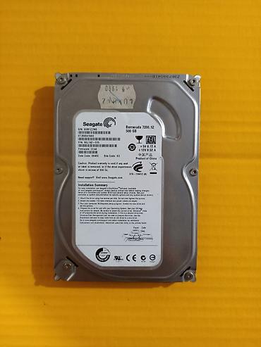 hard disk: Накопитель для ПК, Б/у, Seagate, HDD, 512 ГБ, 3.5", Для ПК — 6