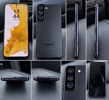 128: Samsung Galaxy S22, 128 GB, rəng - Qara, Barmaq izi, İki sim kartlı, Face ID — 1