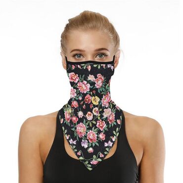 маска для лицо: Шарф-гетра, роскошная бандана, маска-повязка, балаклава, маска для