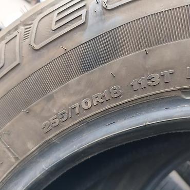 грезевые шины: Шины 255 / 70 / R 18, Всесезонная, Б/у, Пара, Легковые, Bridgestone — 7