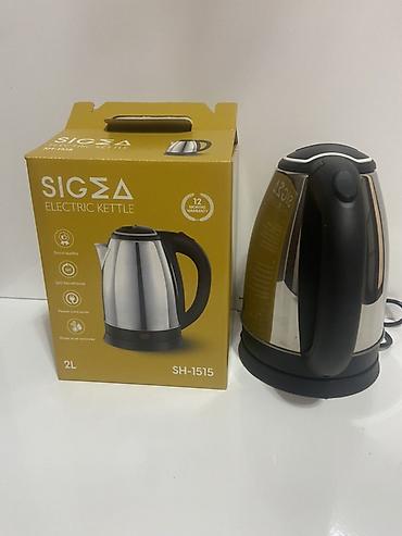 akvafor su filteri: SIGEA Electric Kettle – SH-1515 - Tutumu: 2 litr - Korpus — 4