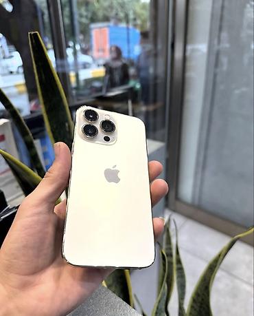iphone 9 pro: IPhone 13 Pro, 128 GB, Qızılı, Zəmanət, Simsiz şarj, Face ID — 3