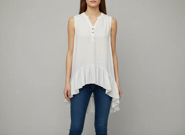 biale spodnie reserved: Reserved, Women's blouse, size XS