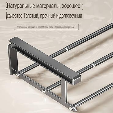 Другие товары для дома: Полка для ванной комнаты Нержавеющая кухонная / ванная полка для — 5