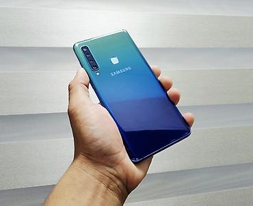 samsung galaxy a9: Samsung Galaxy A9, Б/у, 128 ГБ, цвет - Синий, 2 SIM — 5