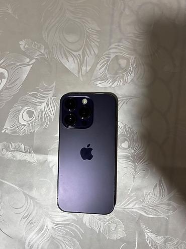 islənmis notebook satisi: IPhone 14 Pro, Deep Purple, Face ID — 2