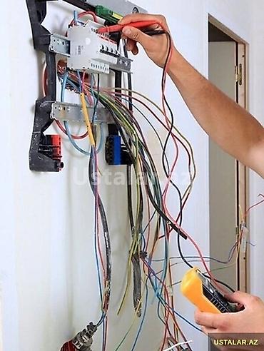 masin elektriki: Peşəkar elektrik xidmətləri! Elektrik xətlərinin çəkilməsi, təmiri — 3