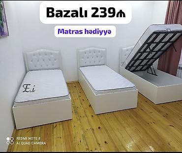bazali taxt: Yeni, Təknəfərlik çarpayı, Bazalı — 1