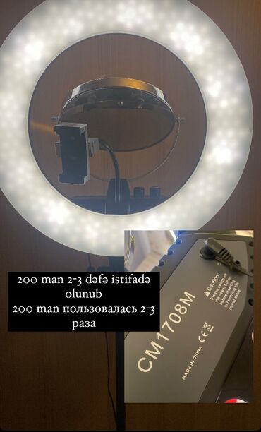led projektorlar: Lampa ideal vəziyyətdədir.2-3 dəfə istifadə olunub.240 alınıb 200