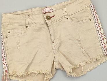 białe bluzki z krótkim rękawem eleganckie: Shorts, M (EU 38), condition - Very good