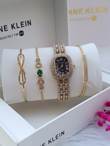 Saat dəstləri: Yeni, Klassik Saat dəsti, rəng - Qızılı — 10