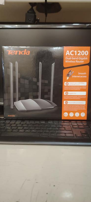 modem tenda: Tenda AC1200 Dual-band Gigabit Wireless Router (Model: AC8) — 2