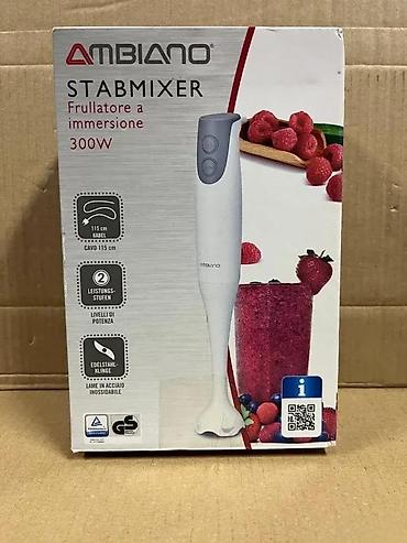Blenderi, mikseri: Ambiano štapni mikser 300 W - Snaga motora: 300 W - Dve brzine rada — 1