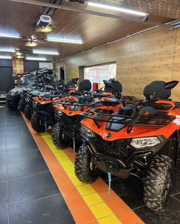 квадрат секыл: Квадроцикл CFMoto, Бензин, 500 куб. см, Взрослый, В рассрочку