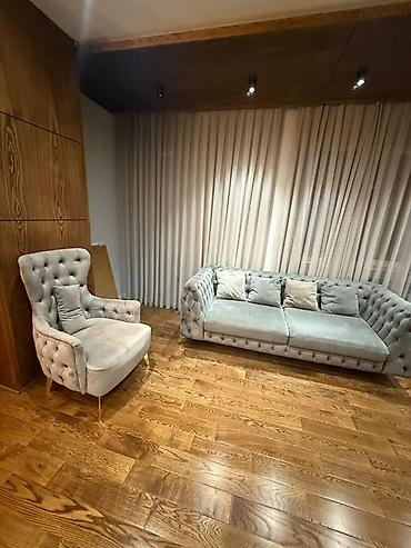 ketan parça: Mebel dəsti – 3 parçadan ibarət - 2 ədəd divan və 1 ədəd kreslo - — 4