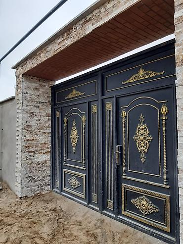 Fasad işləri: Kabançik travertin dekorativni daş usdasi — 30