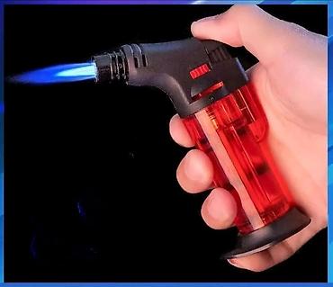 необычные зажигалки: Газовая турбо‑горелка (карманная) с пьезоподжигом. Назначение - — 3