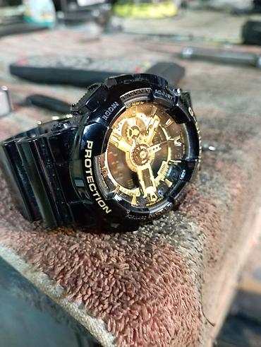 такелажные ремни: Часы G-SHOCK (аналогово-цифровые) - Корпус и безель в черном цвете с — 3