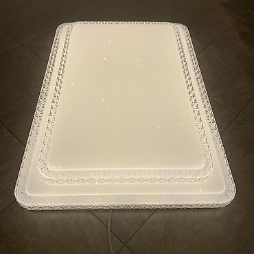 led matrix panel: 🔲 Квадратный декоративный плафон — 240Вт Современный мощный потолочный — 1
