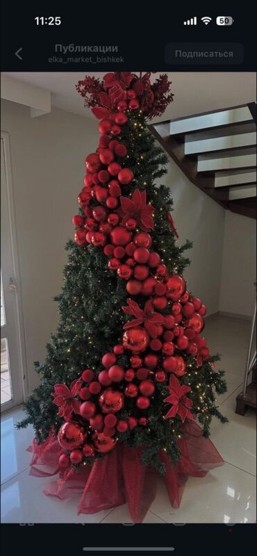 Ёлки: Ёлка елка ёлка Искусственные новогодние ёлки — классические зелёные — 11